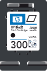 Cartridge HP 300 (CC640EE) - černá